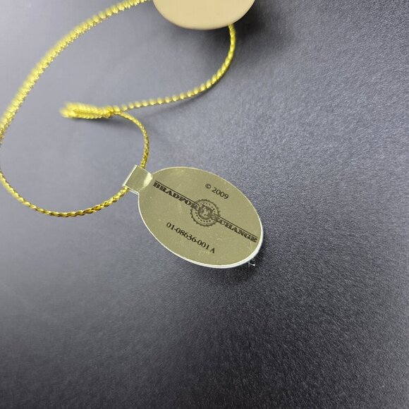 Bradford Exchange Kinkade Snow Bell Ornament Set of 3 NIB - Picture 9 of 9